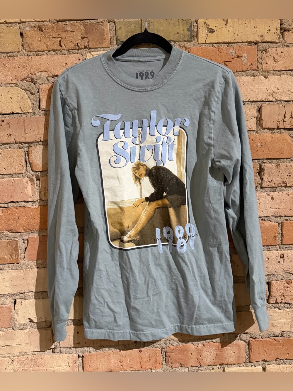 Taylor Swift From The Vault 1989 Taylor’s Version Sage Green Long Sleeve Tee S